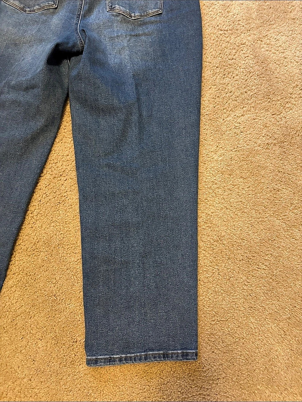 SONOMA Straight Crop Straight Leg Jeans Blue Waist 12 - Picture 10 of 11